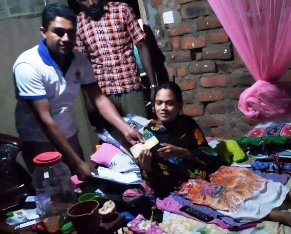 Providing relief to the people affected by the Covid 19 epidemic